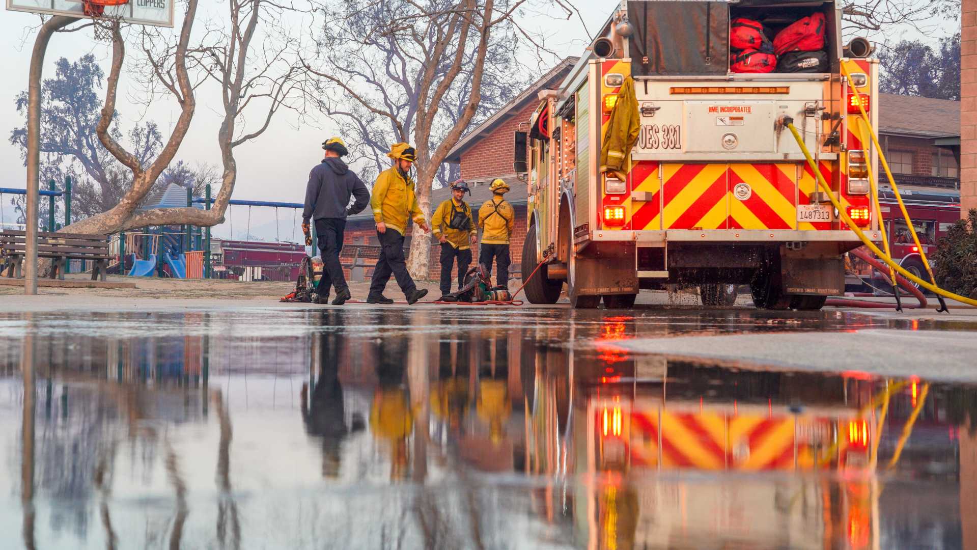 Los Angeles Fire Department Budget Cuts Wildfire