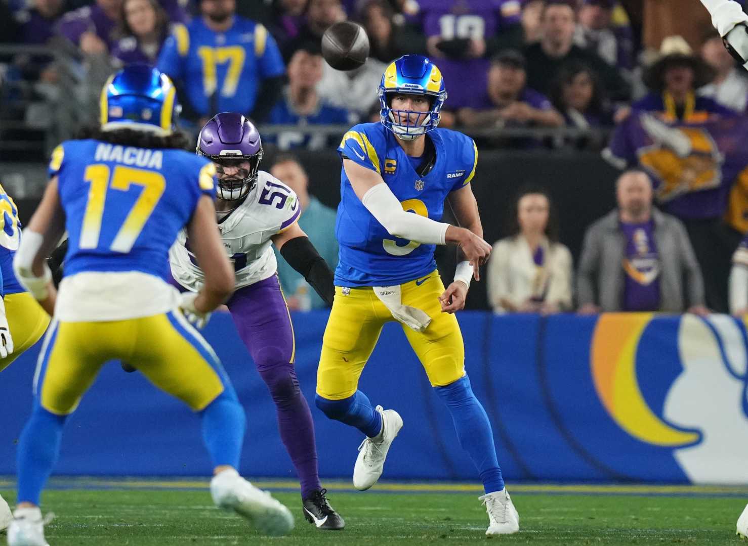 Los Angeles Rams Vs Minnesota Vikings Wild Card Game