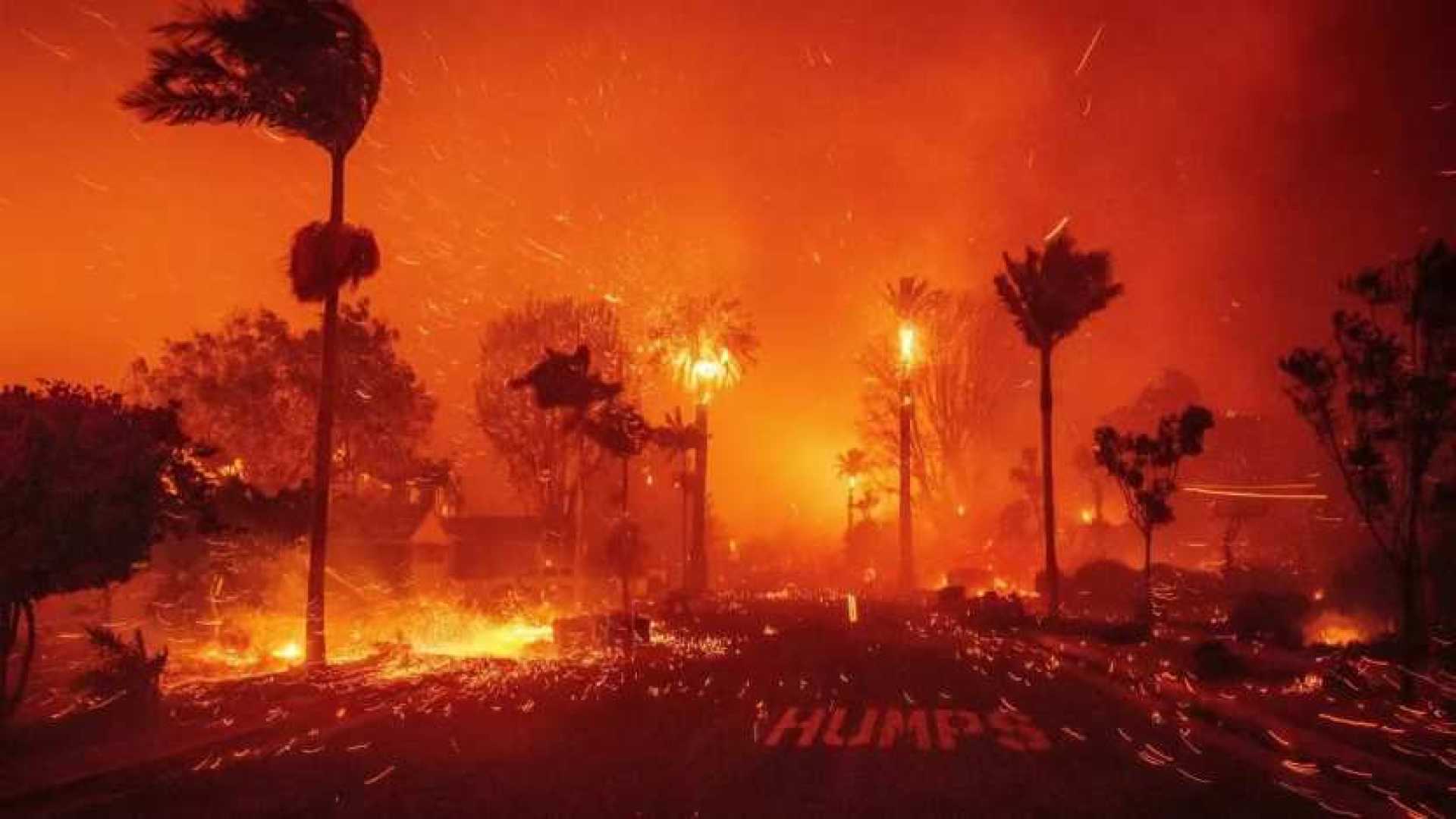 Los Angeles Wildfire Historic Landmarks Destruction