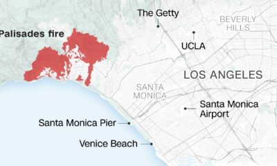 Los Angeles Wildfires 2023 Evacuation Map