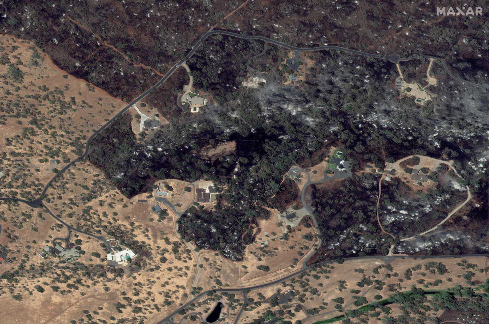 Los Angeles Wildfires 2024 Aerial View