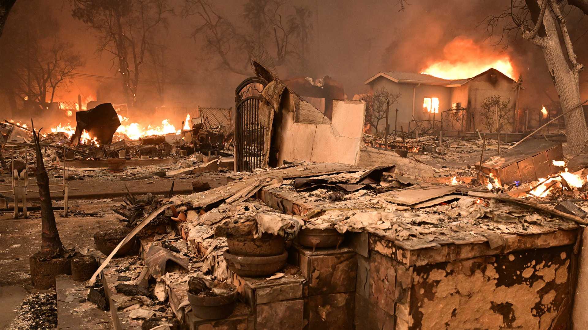 Los Angeles Wildfires 2025 Destruction