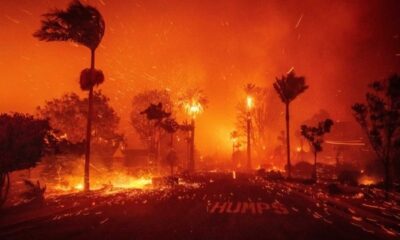 Los Angeles Wildfires 2025 Smoke Filled Sky