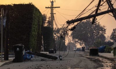 Los Angeles Wildfires Power Grid Faults 2025