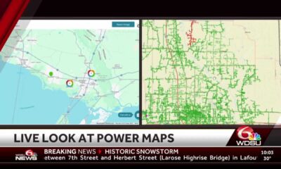 Louisiana Winter Storm Power Outage Map 2025