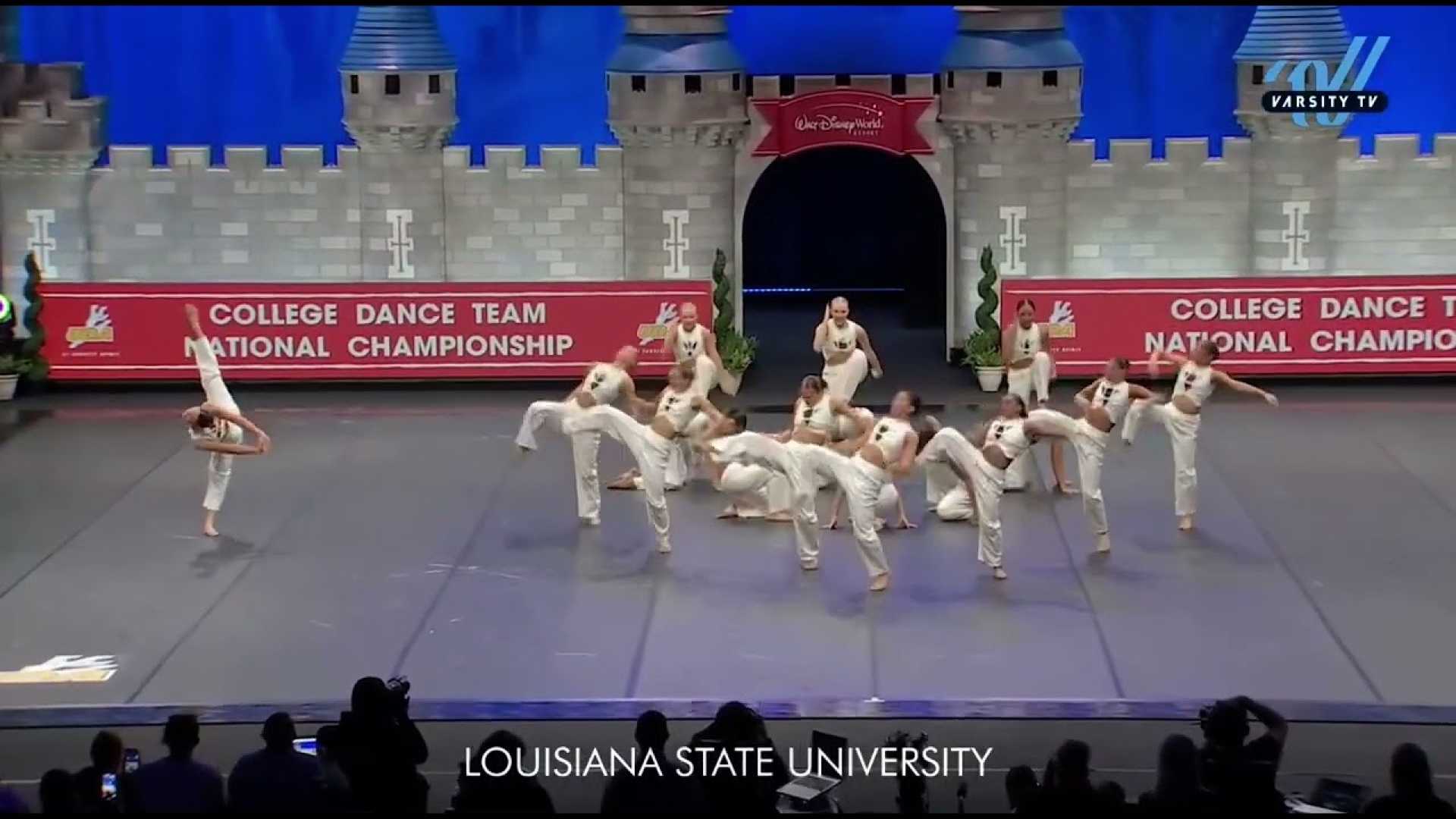 Lsu Tiger Girls Dance Team Uda Nationals 2025