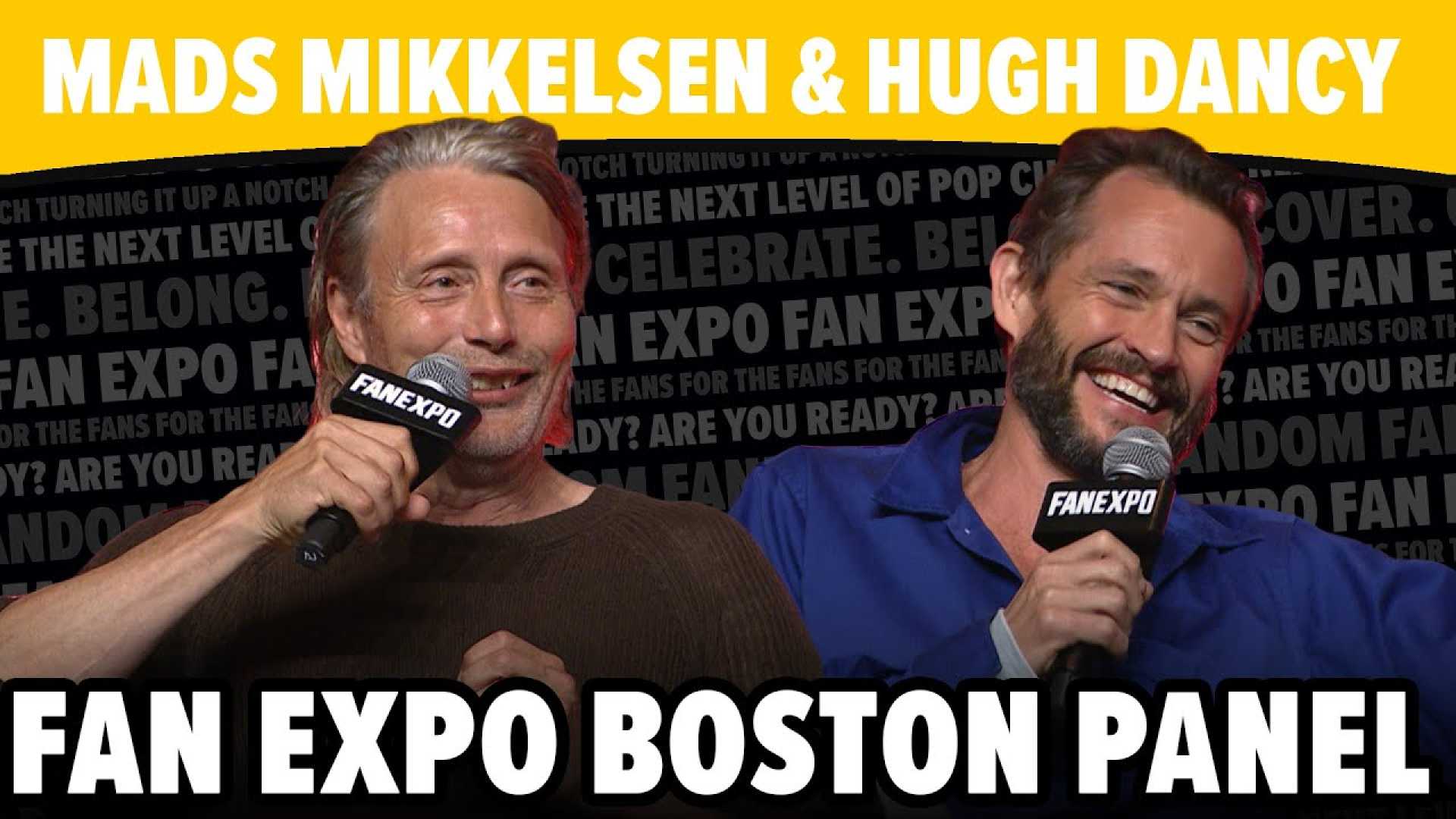 Mads Mikkelsen Hugh Dancy Hannibal Panel