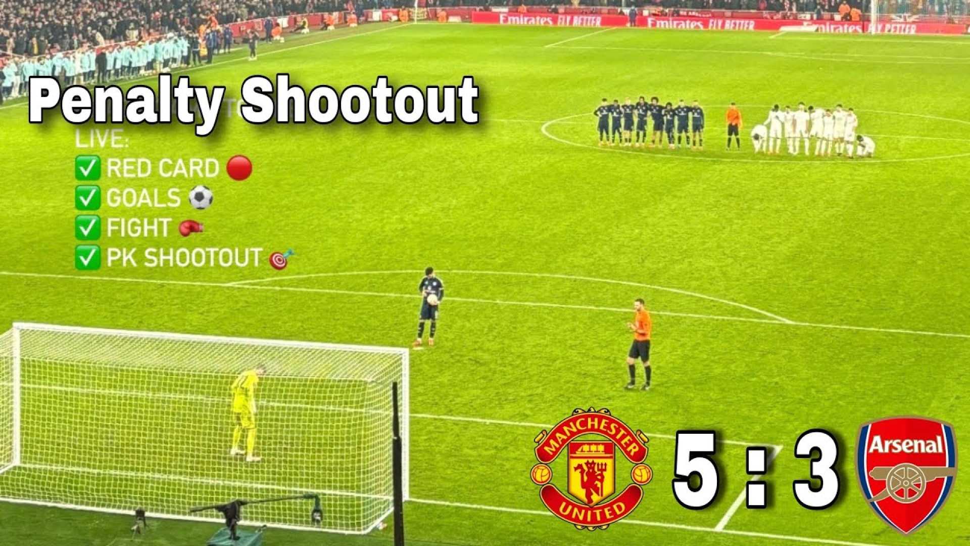 Manchester United Vs Arsenal Fa Cup 2025 Penalty Shootout