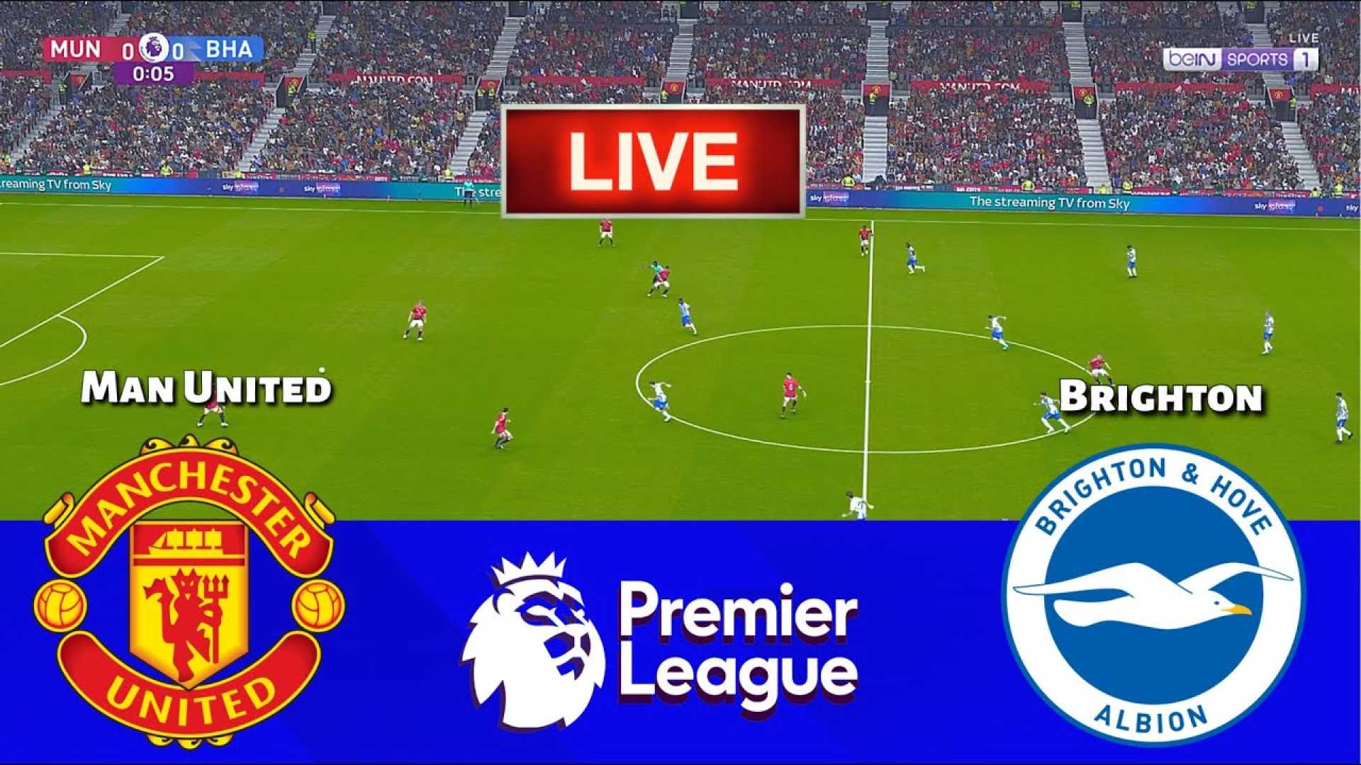 Manchester United Vs Brighton Premier League 2025