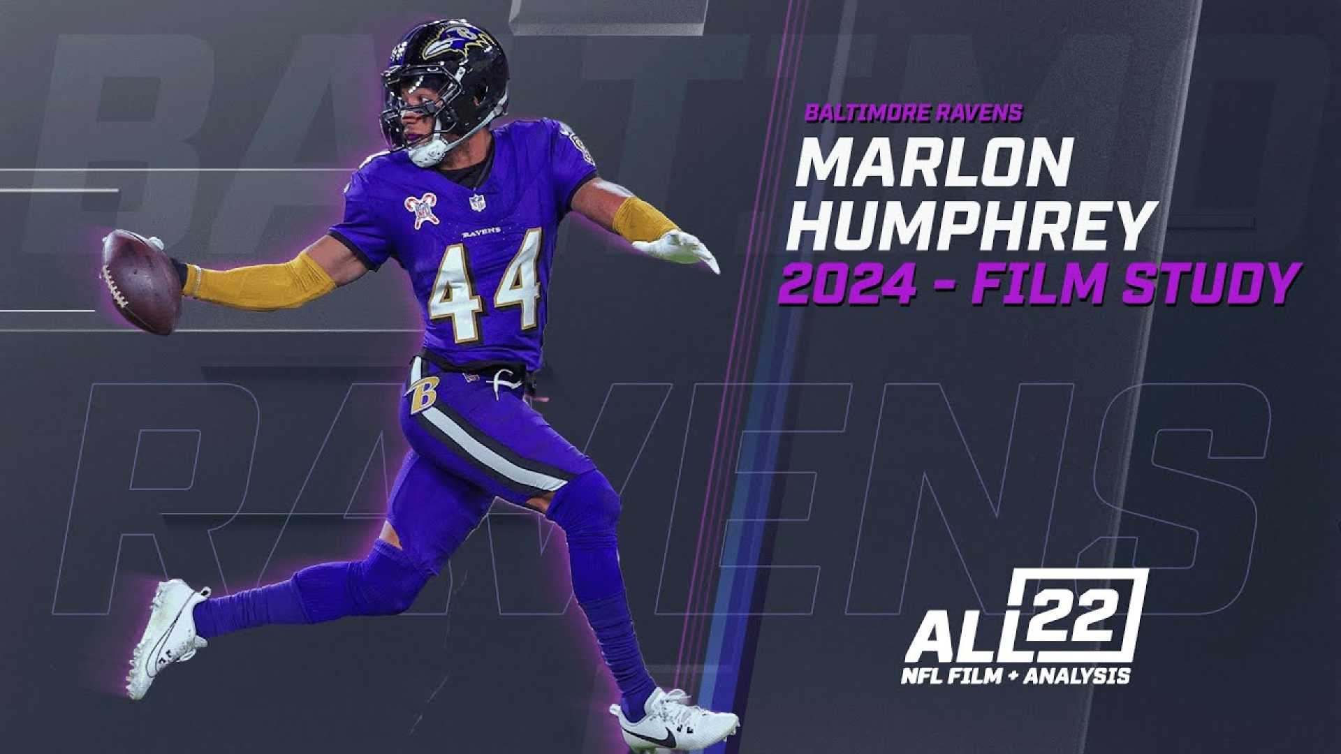 Marlon Humphrey Baltimore Ravens 2024 Season