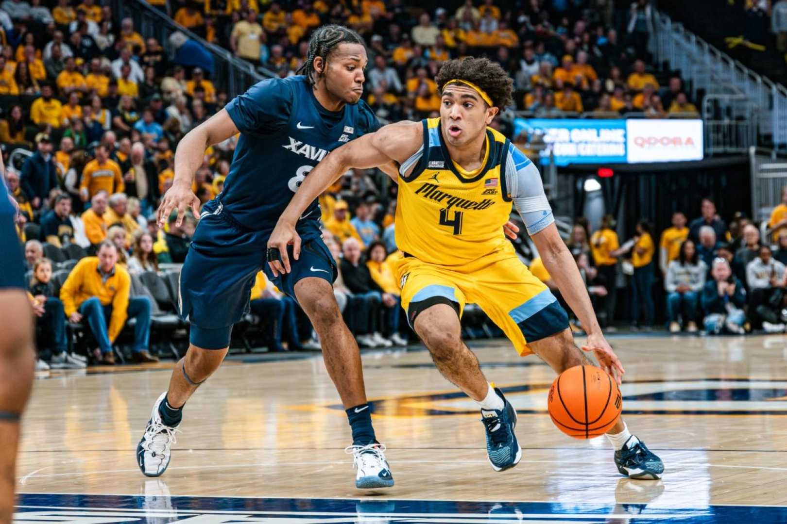 Marquette Vs Xavier Basketball Game Fiserv Forum