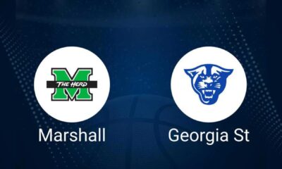 Marshall Thundering Herd Vs Georgia State Panthers Basketball Game