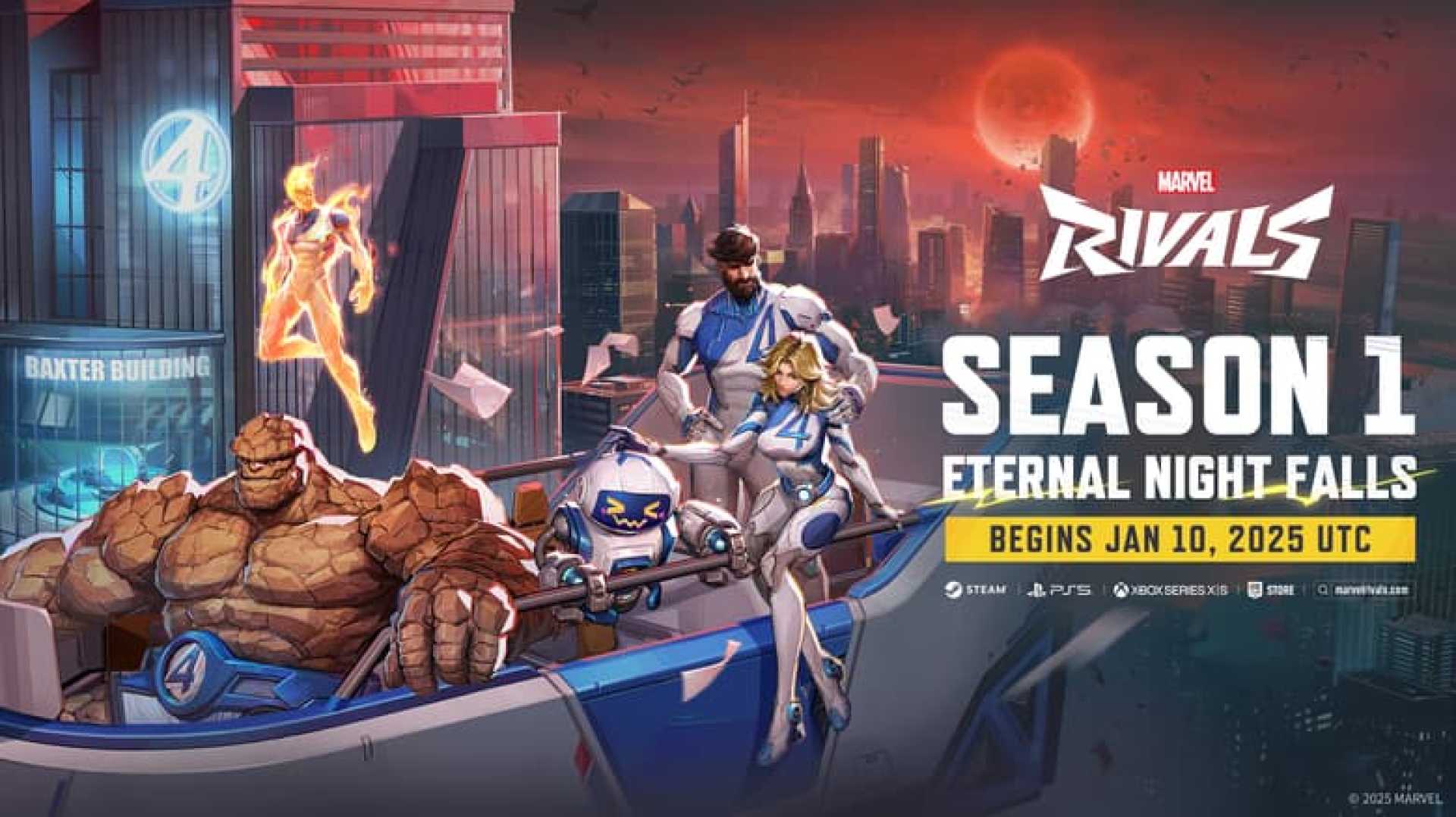 Marvel Rivals Season 1 Eternal Night Falls