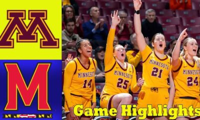 Maryland Vs Minnesota Women's Basketball Game 2025