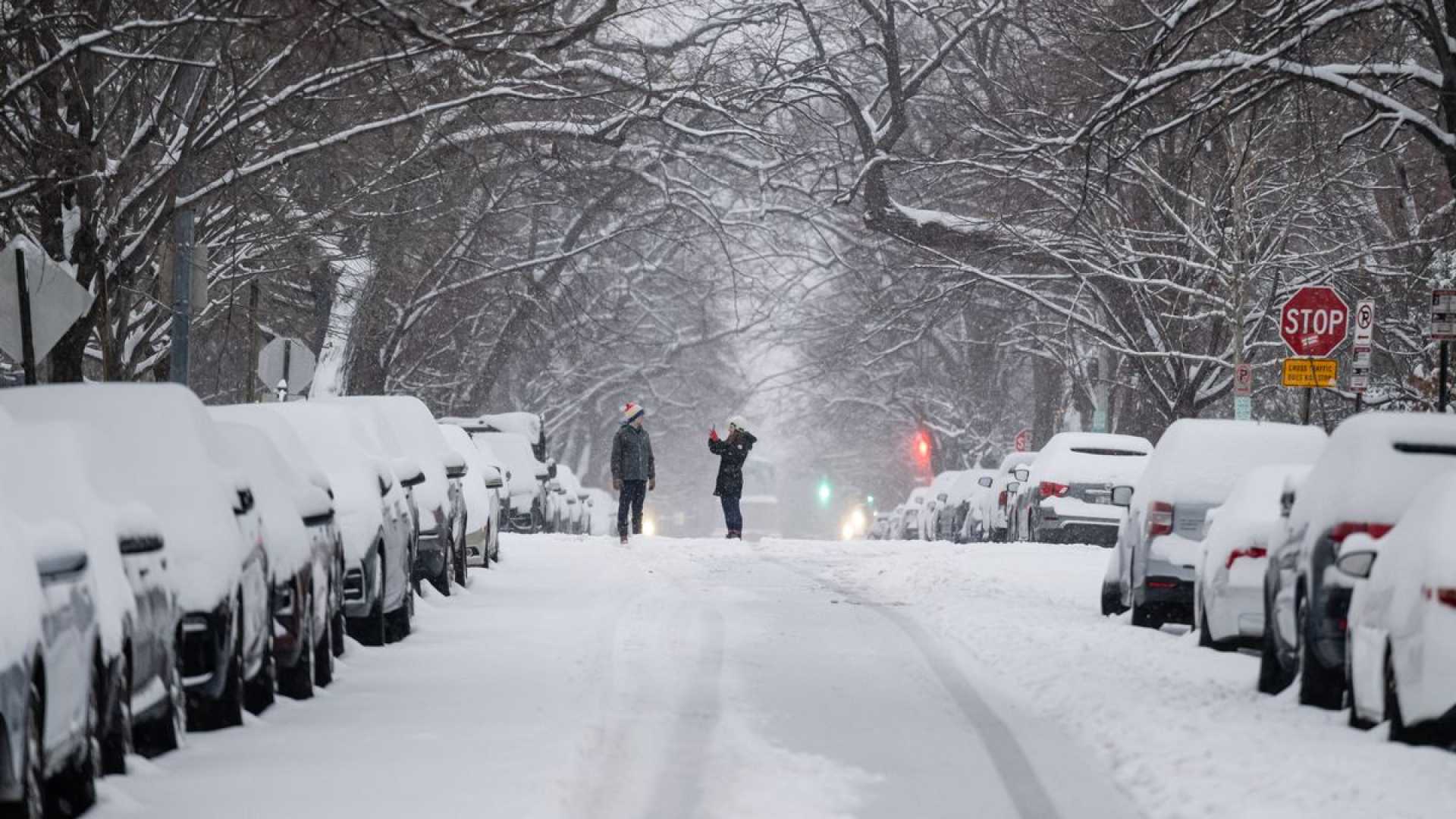 Maryland Winter Storm Blair Road Conditions 2025