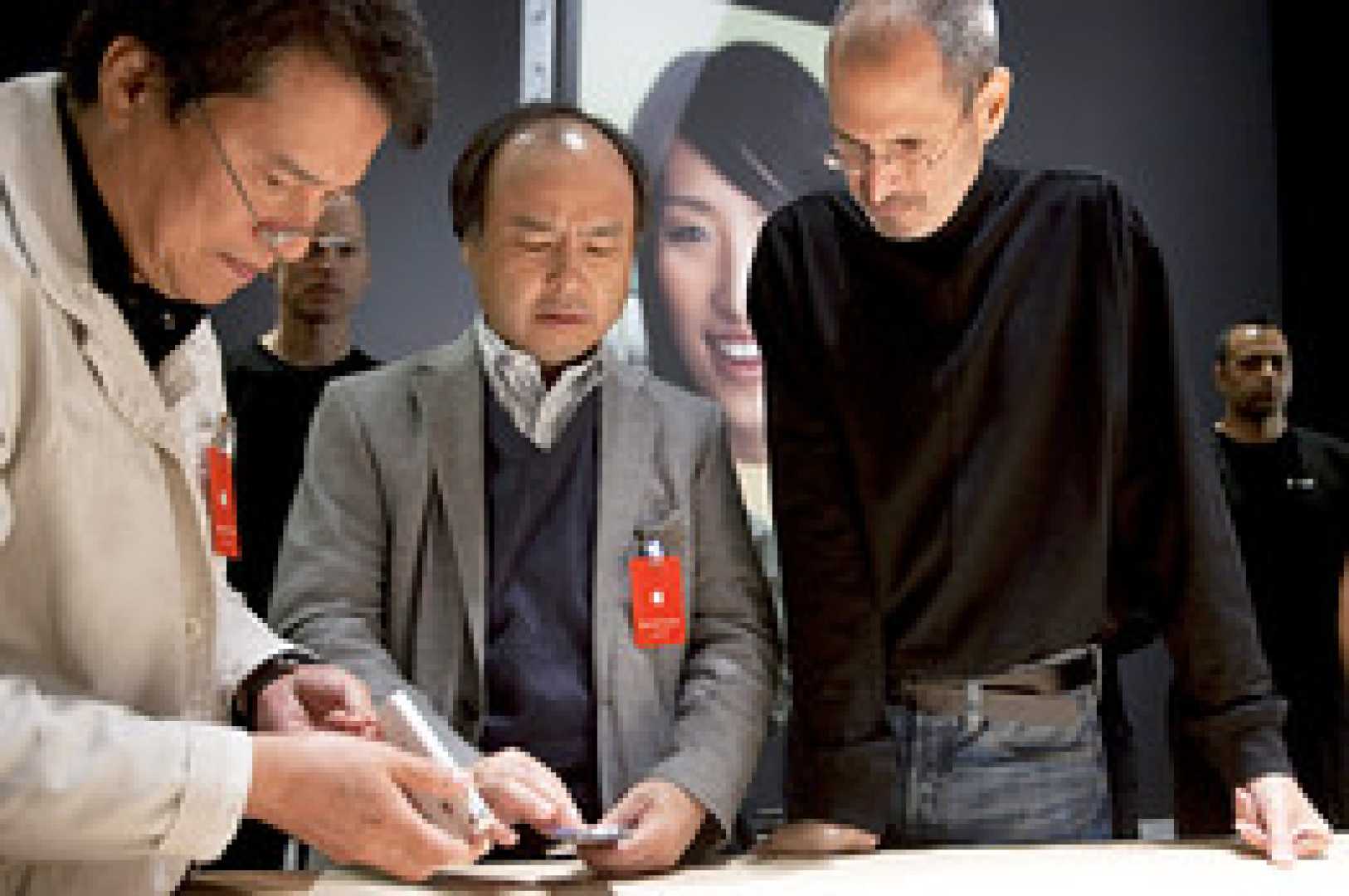 Masayoshi Son Steve Jobs Iphone Japan Meeting