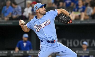 Max Scherzer Pitching For Texas Rangers 2024