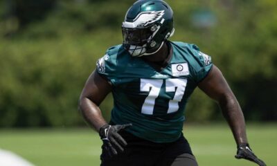 Mekhi Becton Philadelphia Eagles Game Action