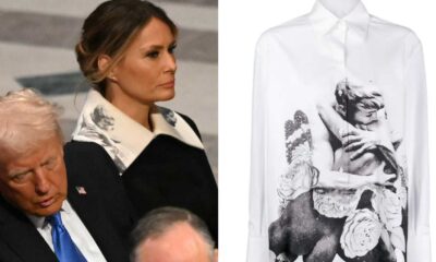 Melania Trump Valentino Dress Jimmy Carter Funeral