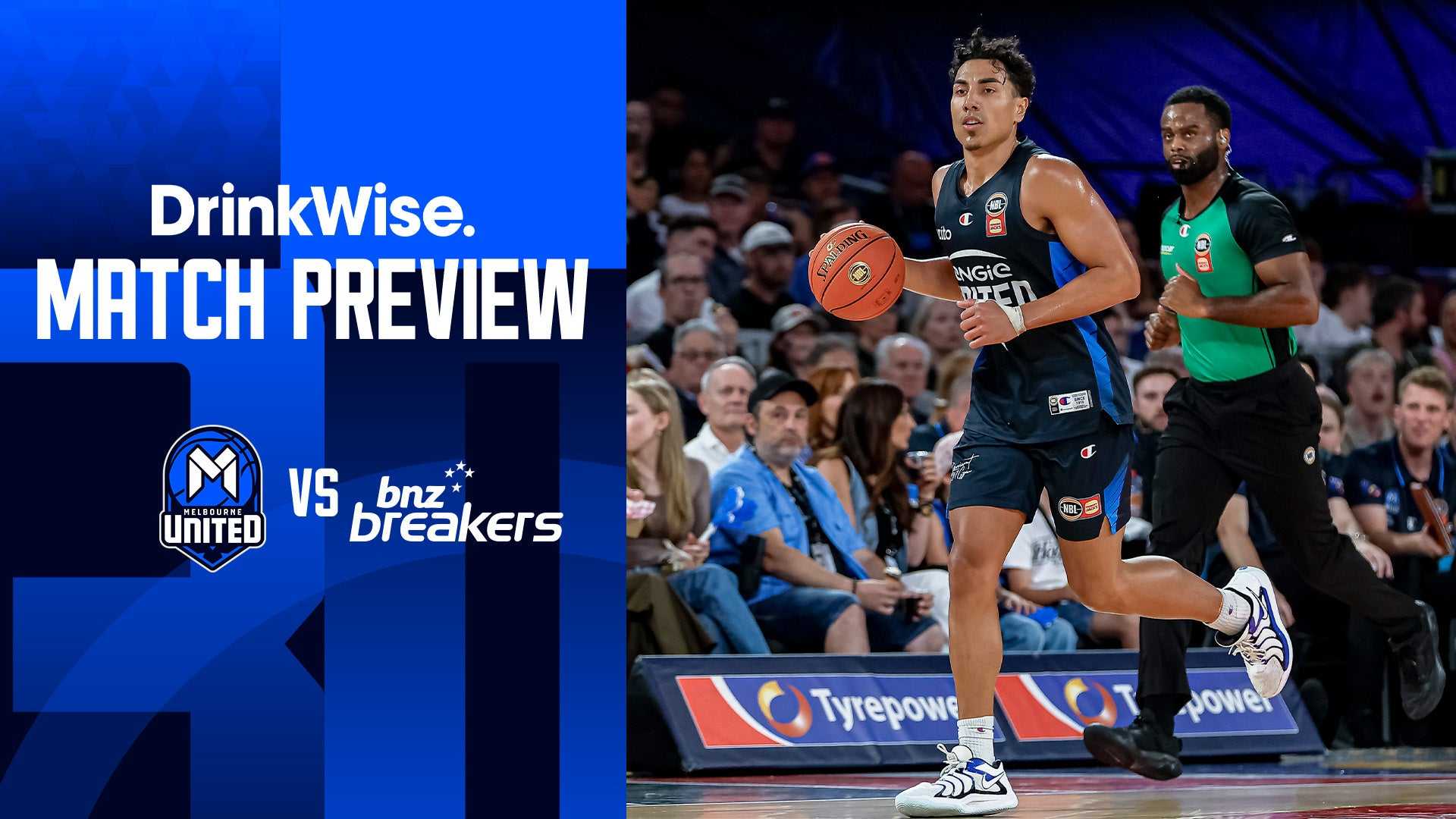 Melbourne United Vs New Zealand Breakers Basketball Game