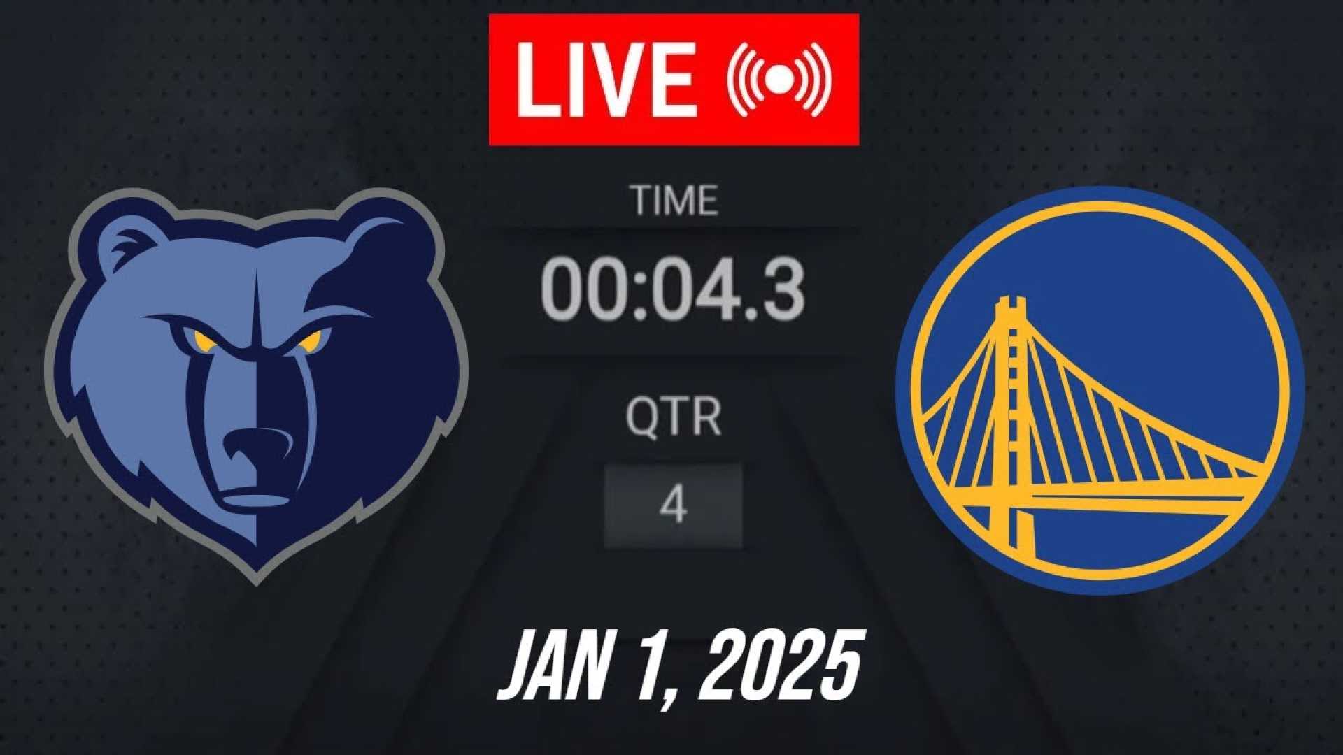 Memphis Grizzlies Vs Golden State Warriors 2025