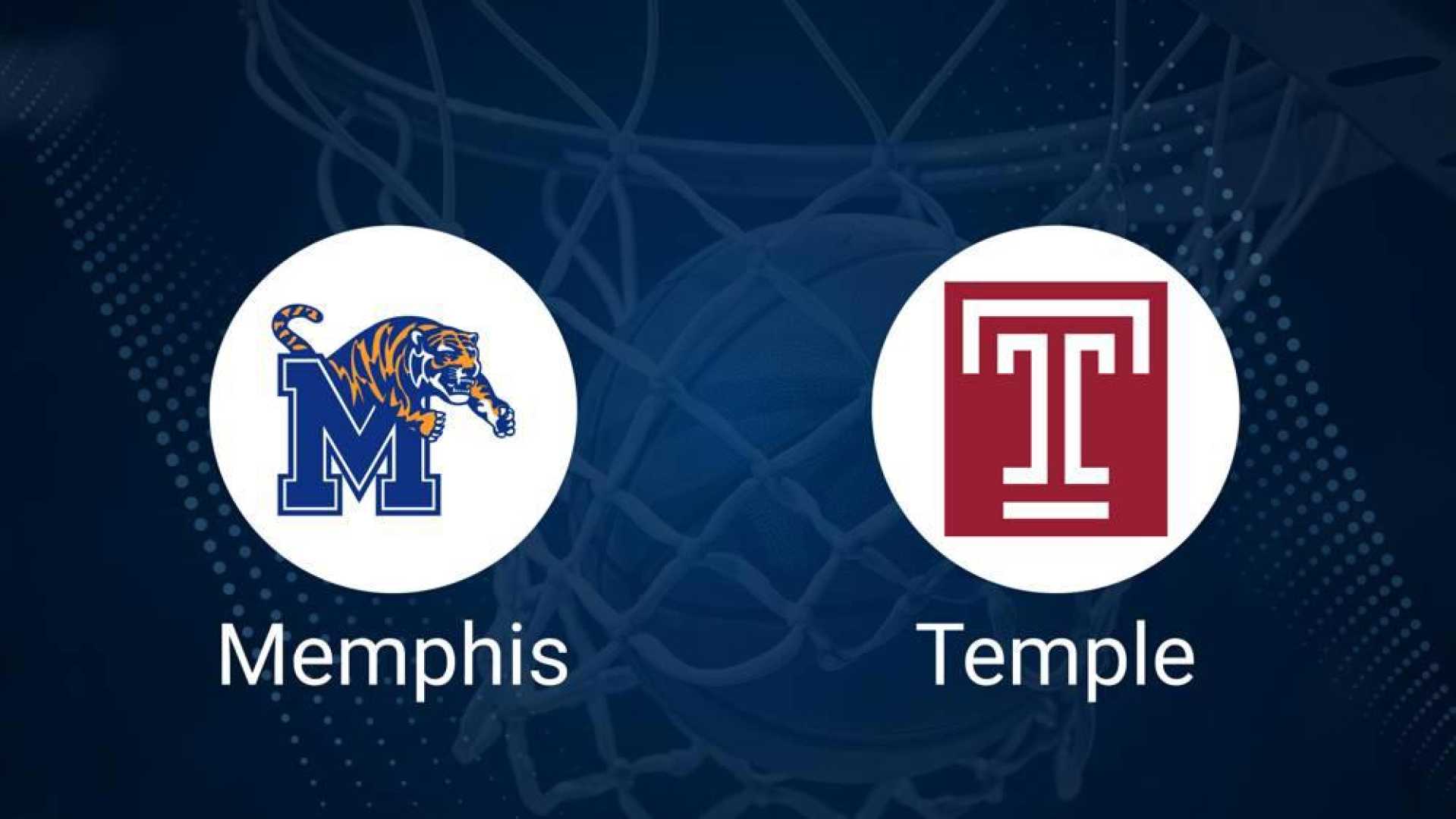 Memphis Tigers Vs Temple Owls Basketball Game 2025