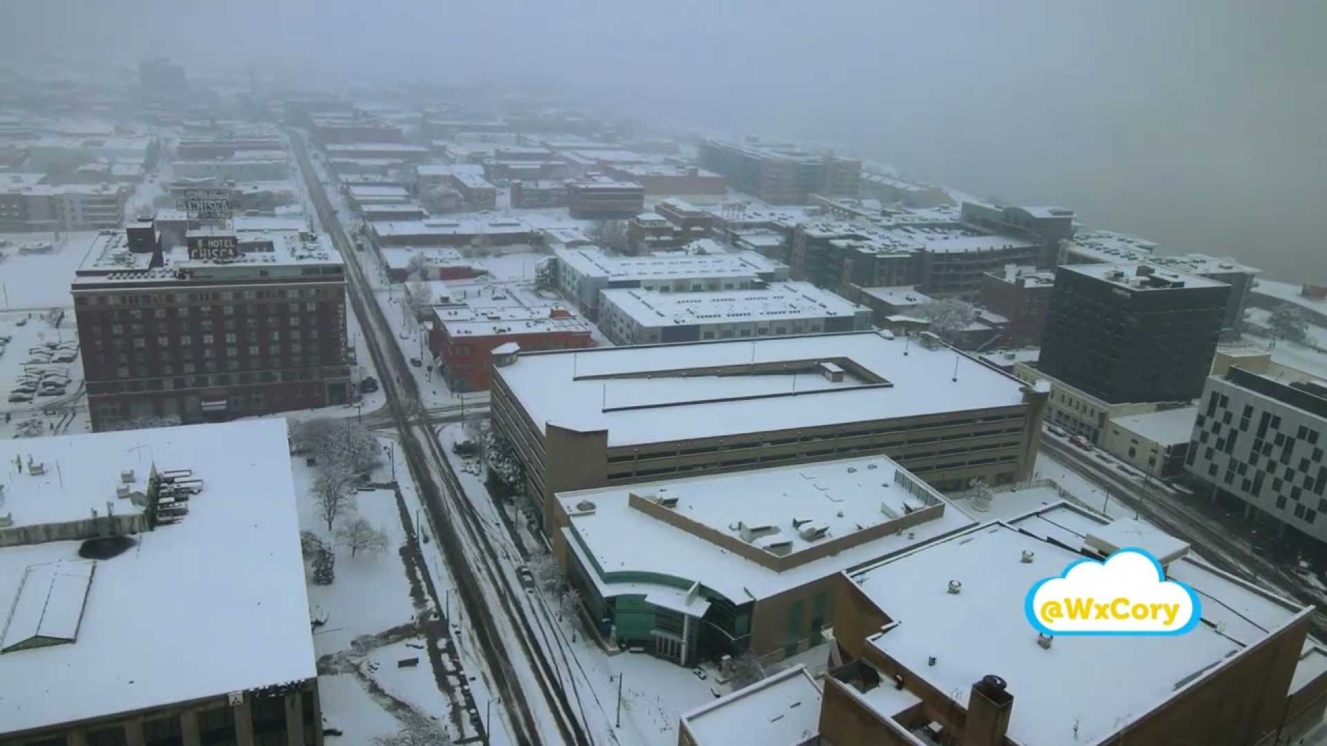 Memphis Winter Storm Snow January 10 2024