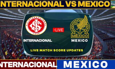 Mexico Vs Internacional Soccer Match 2025