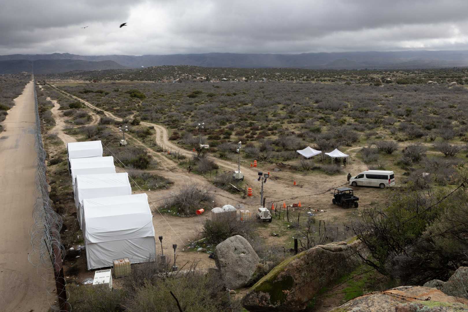 Mexico Us Border Migrants Camp 2024