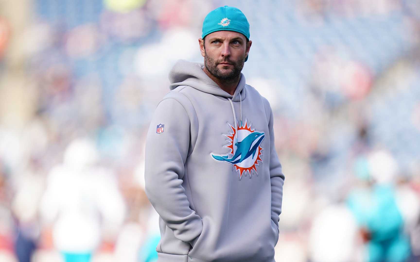 Miami Dolphins Coaches Danny Crossman Wes Welker