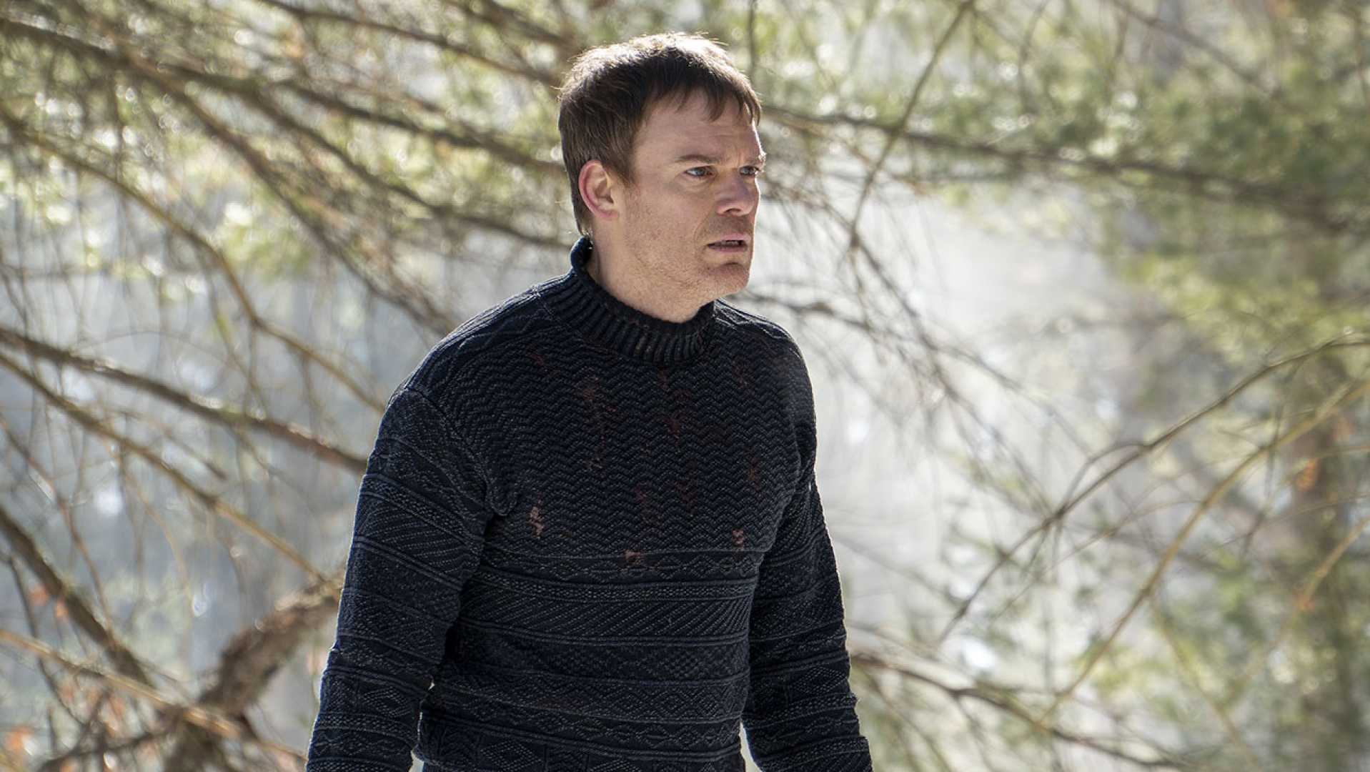 Michael C. Hall Dexter Resurrection Set Photo