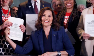 Michigan Governor Gretchen Whitmer Signing Gun Safety Laws