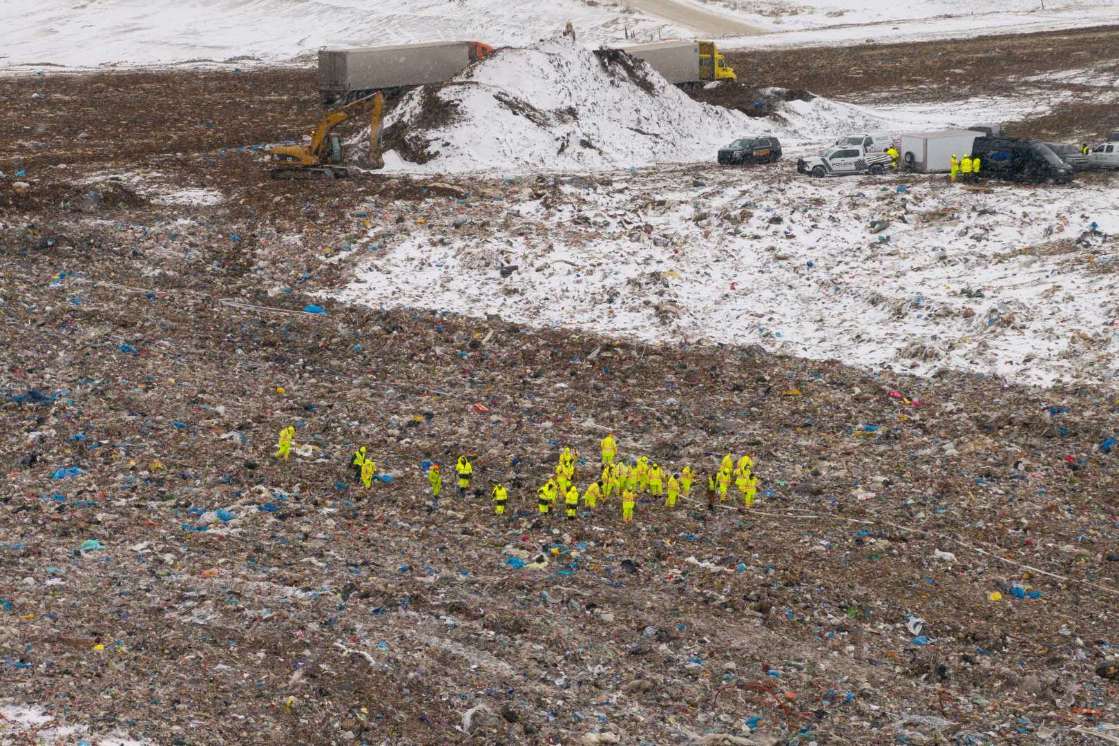 Michigan Landfill Search For Missing Woman