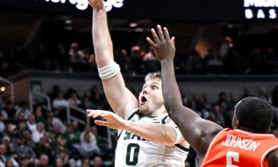 Michigan State Vs Northwestern Basketball Game