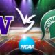 Michigan State Vs Washington Basketball Game