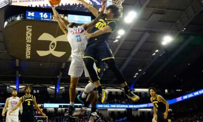 Michigan Wolverines Vs Northwestern Wildcats Basketball Game