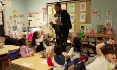 Mikal Bridges Teaching Second Grade Brooklyn