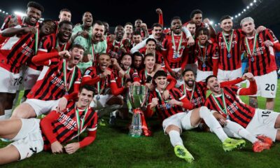 Milan Supercoppa Celebration San Siro 2025