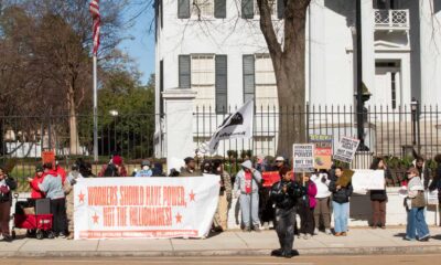 Mississippi State Capitol Building Immigration Protest