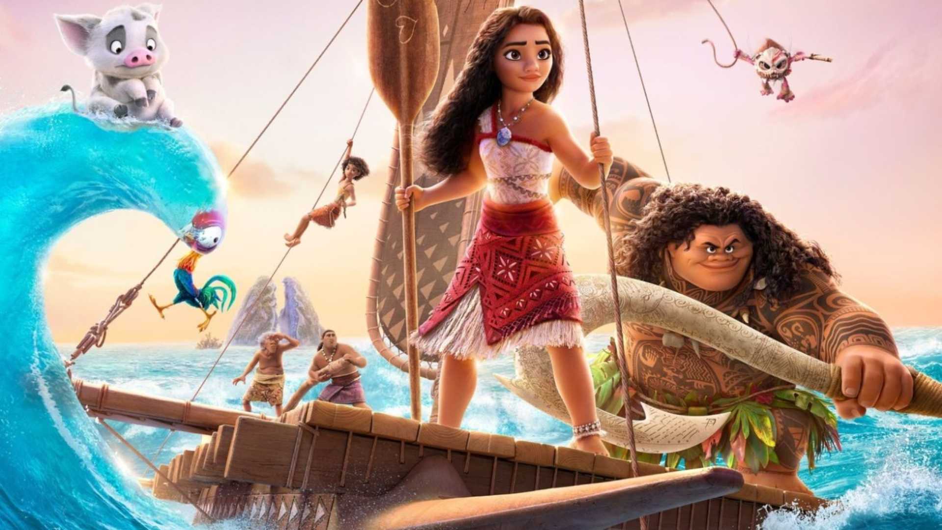 Moana 2 Disney Animated Film Poster