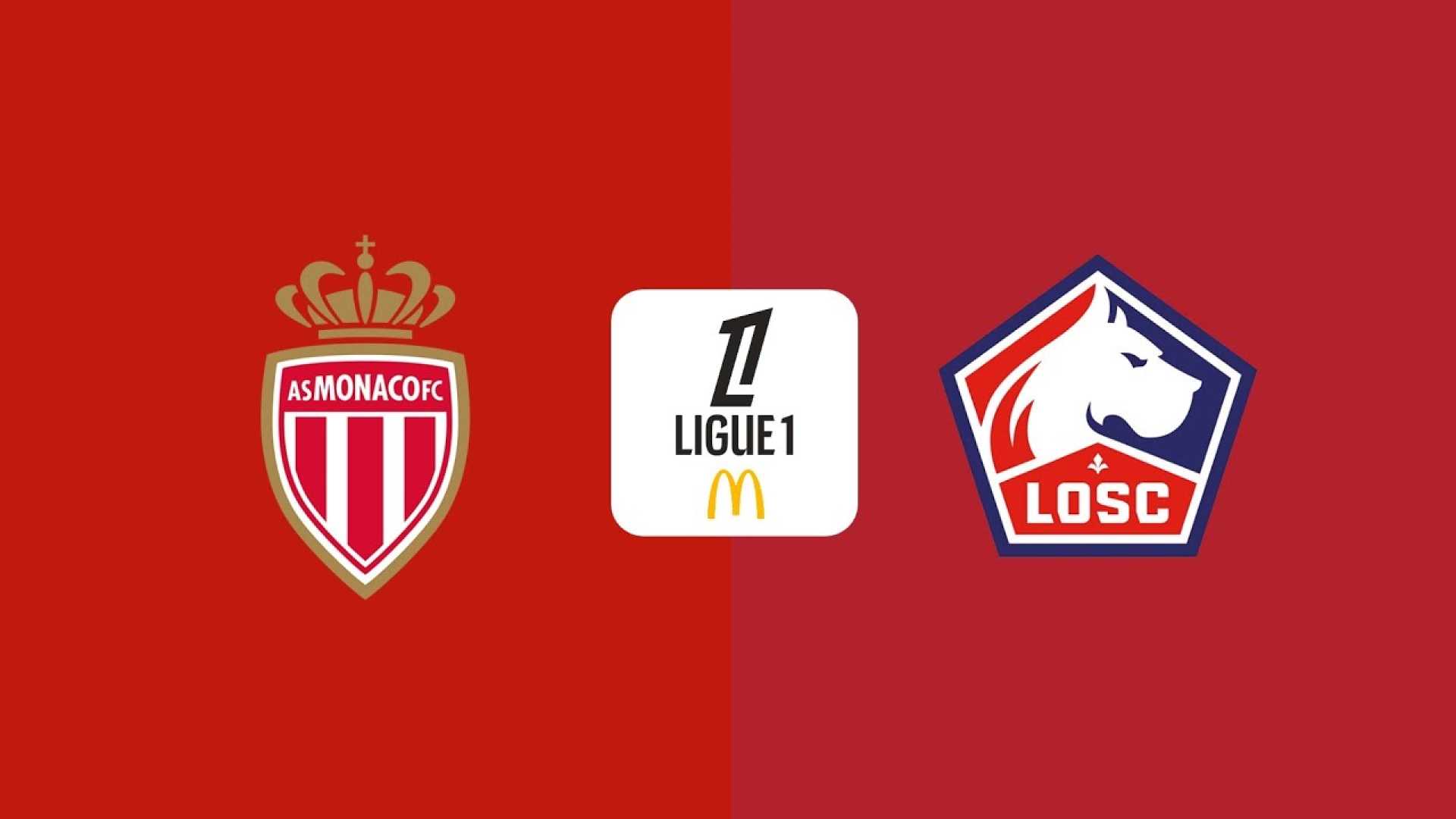 Monaco Lille Ligue 1 Match 2025