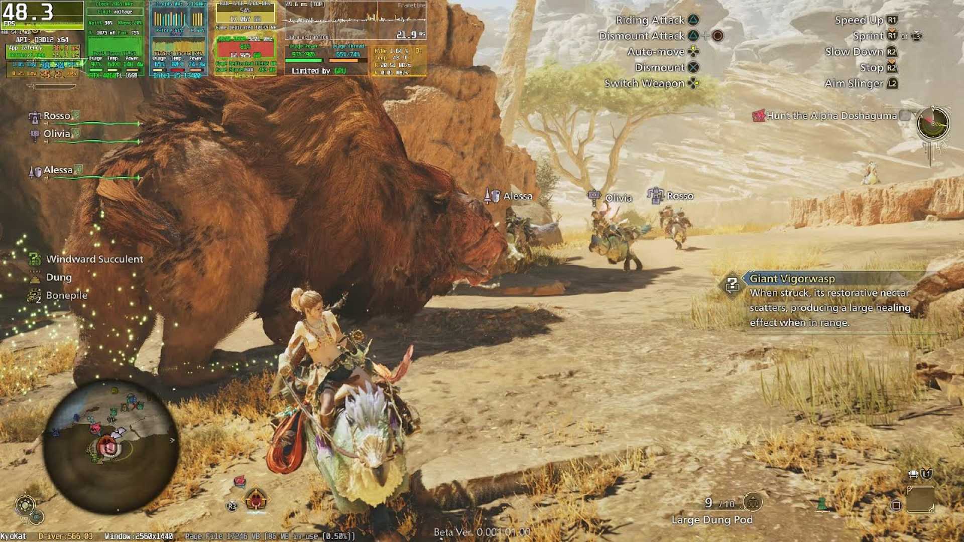 Monster Hunter Wilds Pc Gameplay Screenshot