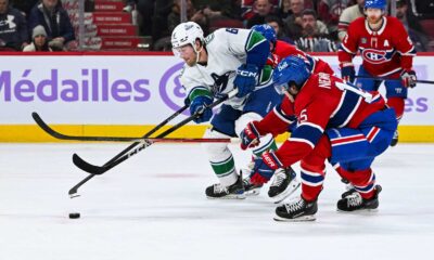 Montreal Canadiens Vs Vancouver Canucks Hockey Game