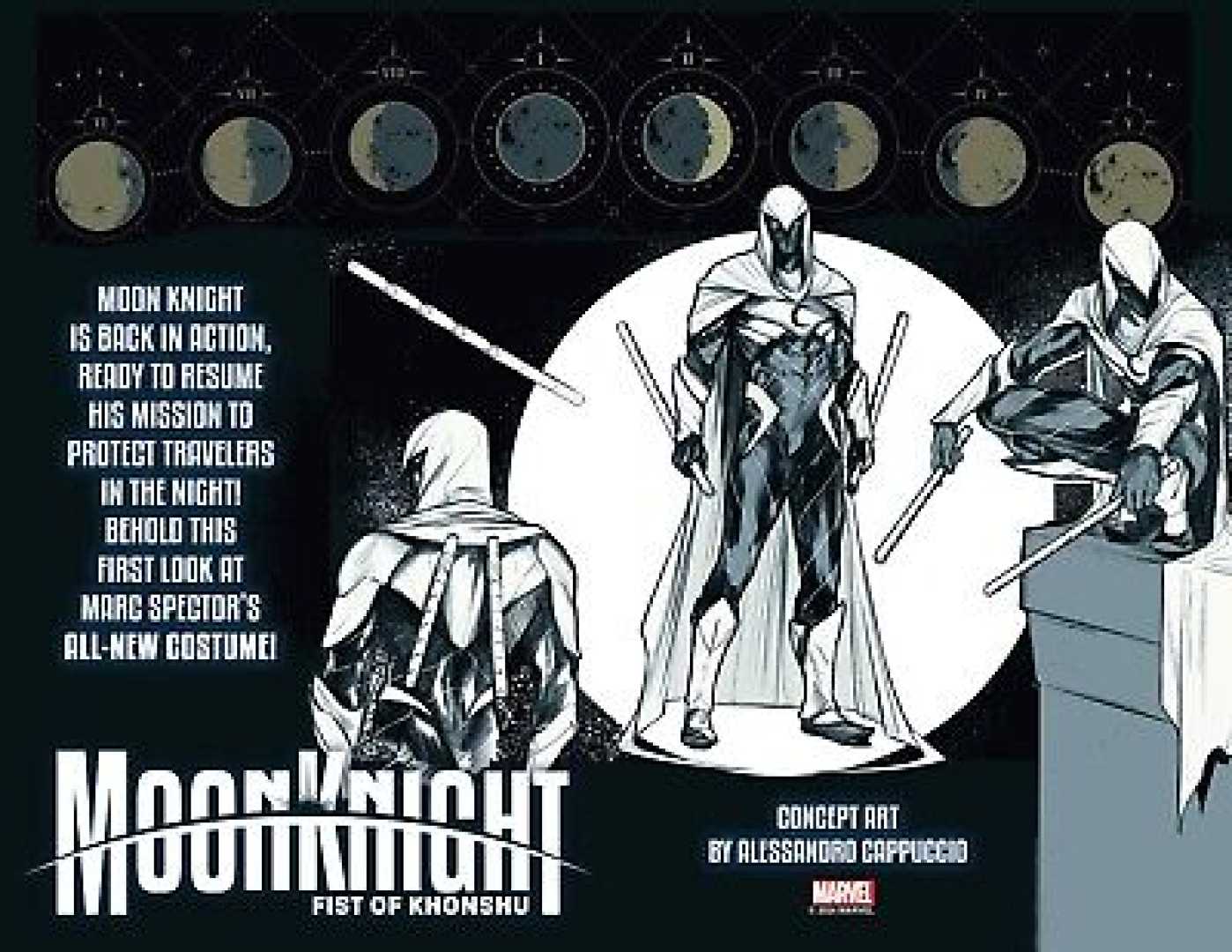 Moon Knight Fist Of Khonshu Comic Cover