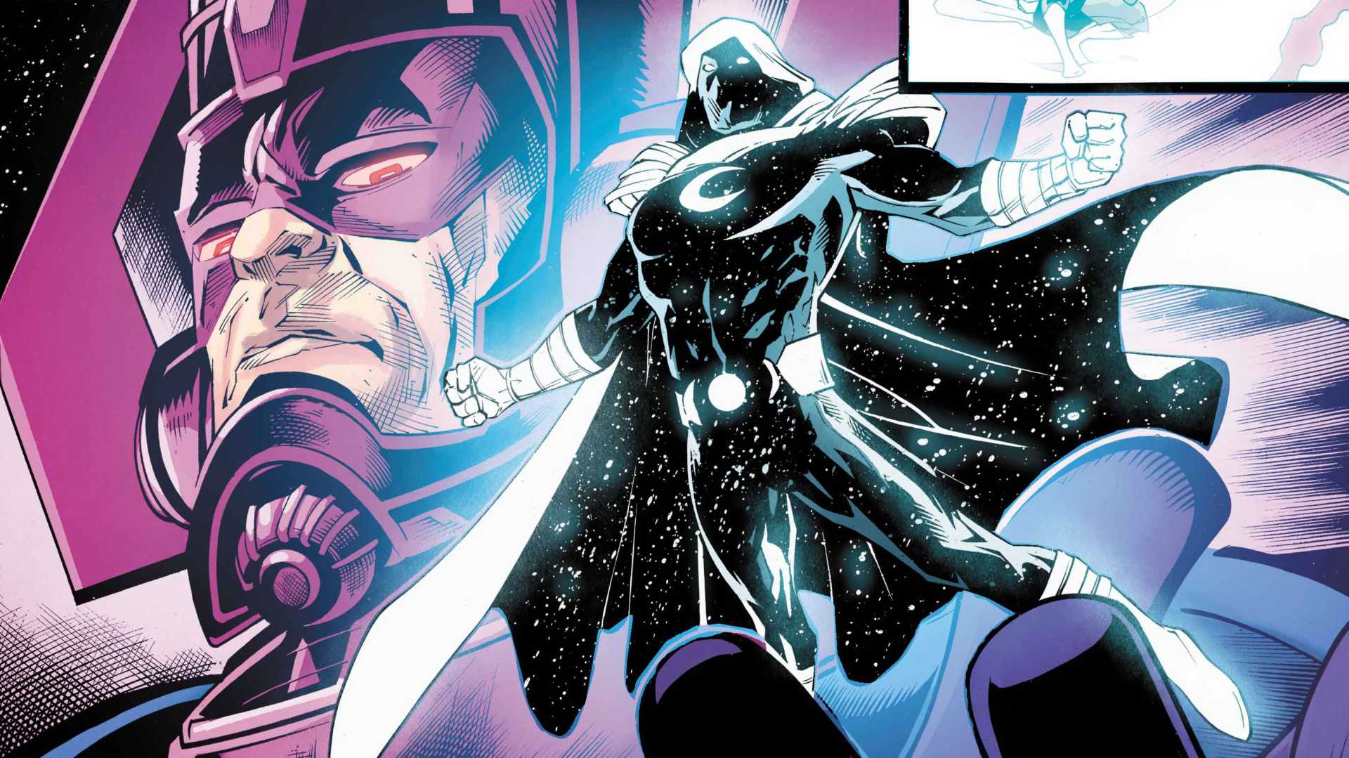 Moon Knight Galactus Herald Comic Cover