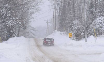 Muskoka Winter Snowstorm Georgian Bay Canada