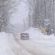 Muskoka Winter Snowstorm Georgian Bay Canada