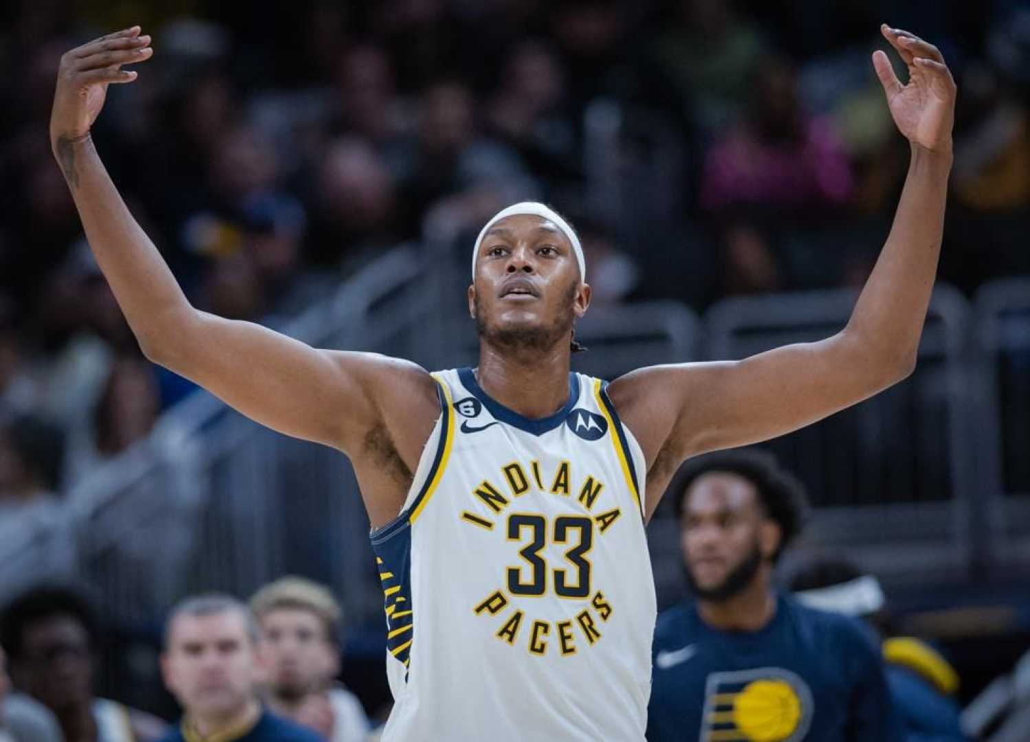 Myles Turner Indiana Pacers Basketball Player