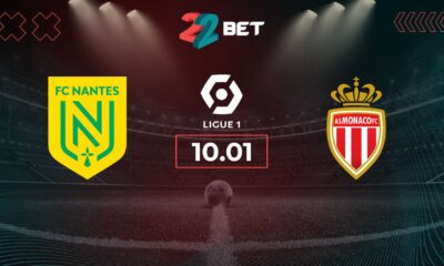 Nantes Vs Monaco Ligue 1 2025 Match