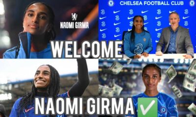 Naomi Girma Chelsea Signing Announcement Photo